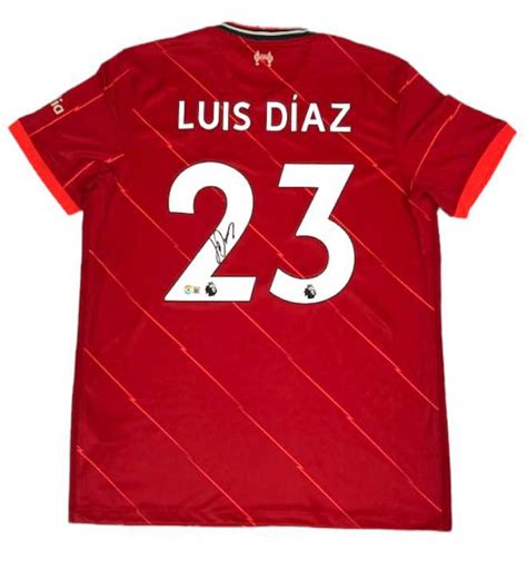 Luis Diaz Signed Liverpool Jersey (Beckett) | Pristine Auction