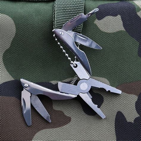 Multi Tool Zange 8 In 1 EDC Mit Tasche Outdoor Survival Notfall