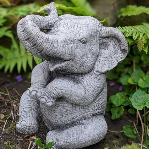 Detailed And Adorable Large Elephant Statue Animal Ornaments