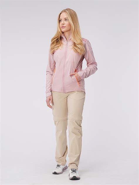 Maier Damen Zipoff Wanderhose Inara Slim Zip Beige