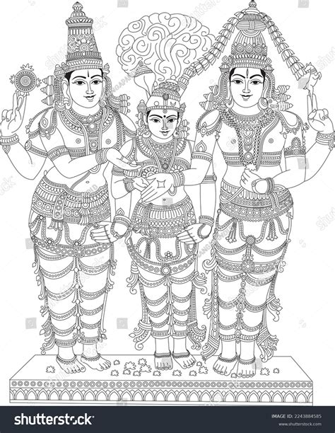 Meenakshi Thirukalyanam Clipart People