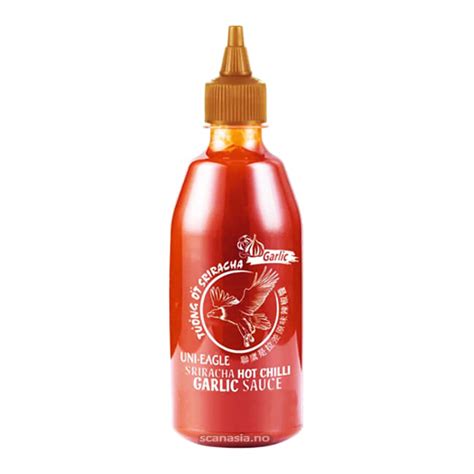 Uni Eagle Sriracha Hot Chilli Garlic Sauce X Ml Velkommen