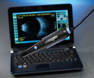 Pachymeter PacScan Plus Sonomed Escalon Ultrasound Pachymetry