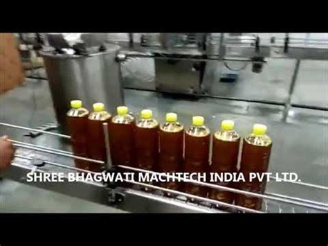 Head Mustard Oil Filling Line Edible Oil Filling Machine