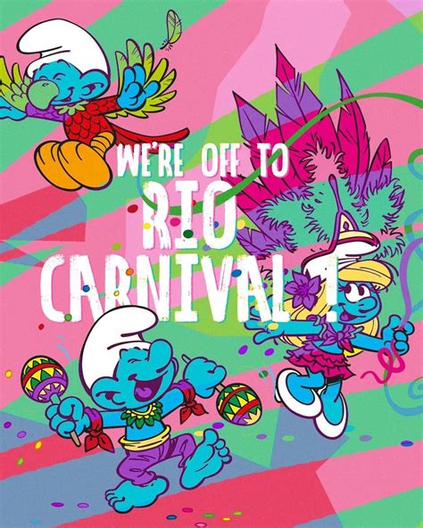 Rio Carnival Smurfette Comic Books Comic Book Cover Smurfs Comics