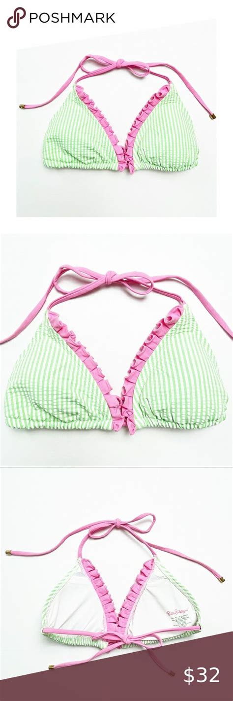 Lilly Pulitzer Seersucker Bikini Top Seersucker Bikini Bikinis