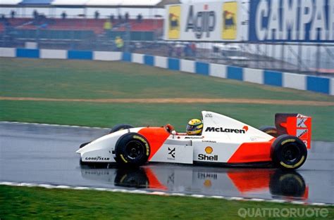 Ayrton Senna A Donington 1993 Il Giro Degli Dei Quattroruoteit