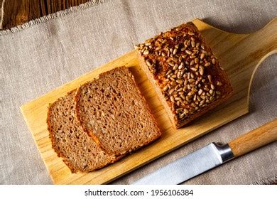 Moist Wholemeal Bread Crushed Ground Whole Stock Photo