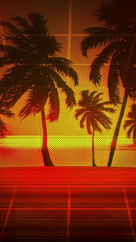 Vaporwave Palm Tree Wallpapers 4k Hd Vaporwave Palm Tree Backgrounds On Wallpaperbat