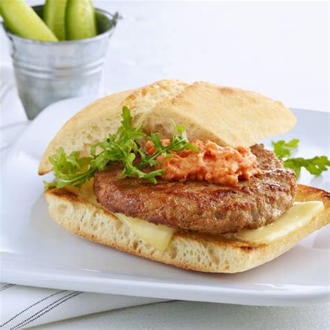 Lean Turkey Burger Patties Jennie O® Product