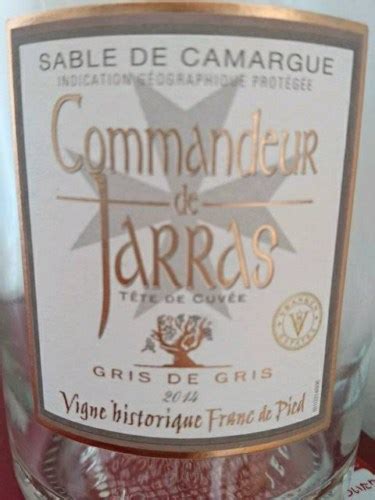 Domaine de Jarras Commandeur de Jarras Tête de Cuvée Gris de Gris