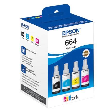 Multipack 4 Cartouches D Encre EPSON Pour EcoTank ET 14000 ET 2500