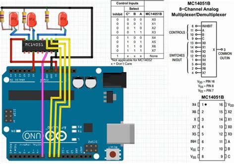 Arduino Uno Demux Led At A Time Arduino Stack Exchange