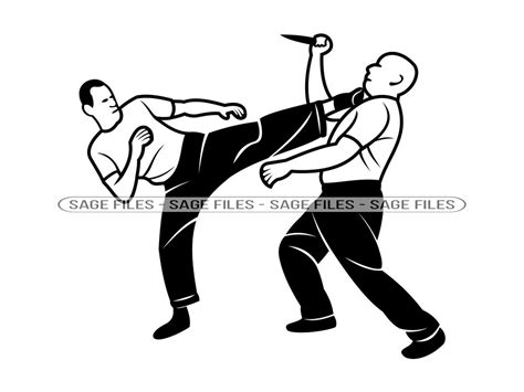 Krav Maga Svg Martial Arts Svg Krav Maga Clipart Krav Maga Etsy