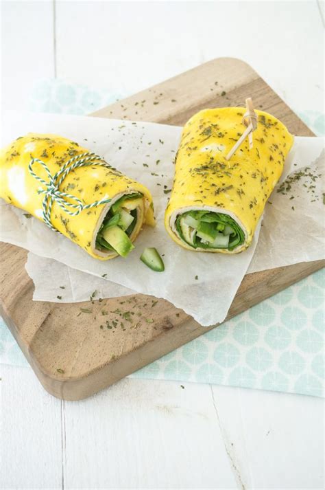 Omelet Wrap Met Kipfilet En Spinazie Mind Your Feed