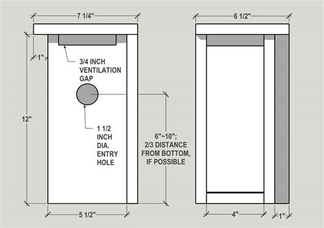 Three Designed Birdhouse Plans For Eastern Bluebirds Oklahoma State