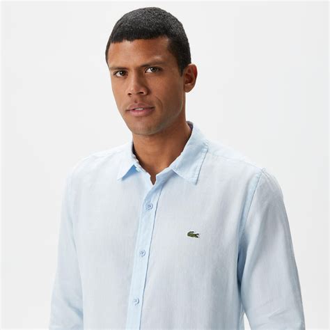 Lacoste Erkek Slim Fit Beyaz Gömlek CH0410S T01 Lacoste