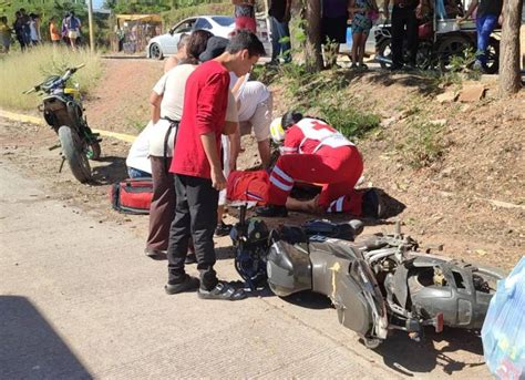 Choque Entre Dos Motocicletas Deja Tres Heridos En La Colonia Flores