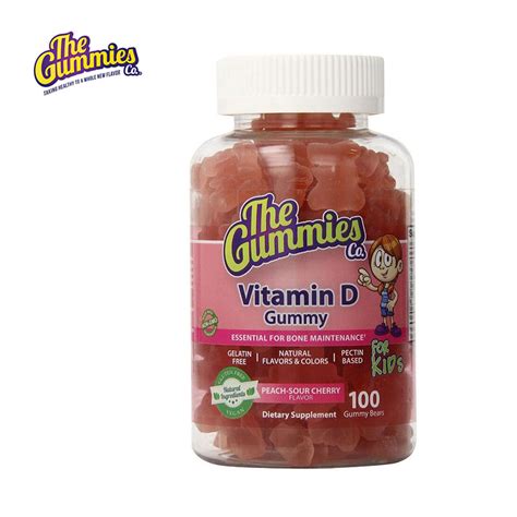 The Gummies Vitamin D Gummy For Kids 100 Gummies By The Gummies