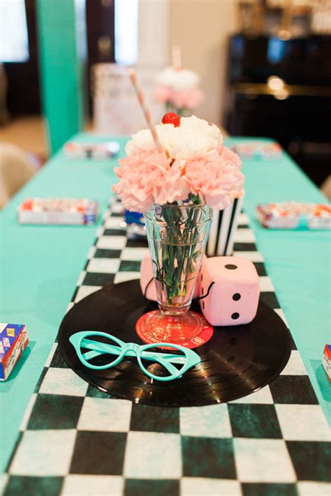 Diy 50 S Party Decorations Chezmaitaipearls 50s Party Decorations Diy The Art Of Images