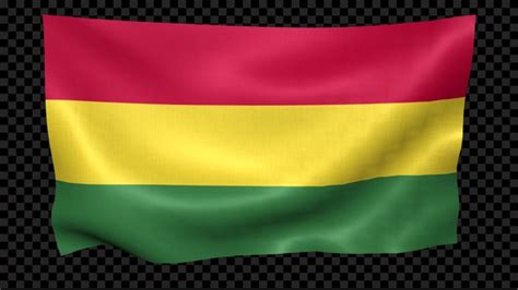 Bolivia Flag Waving Looped, Motion Graphics | VideoHive