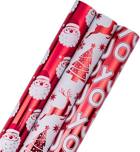 Amazon RUSPEPA Christmas Wrapping Paper Rolls Mini Roll 17