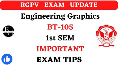 Engineering Graphics Ed Super Important Questions Bt Rgpv