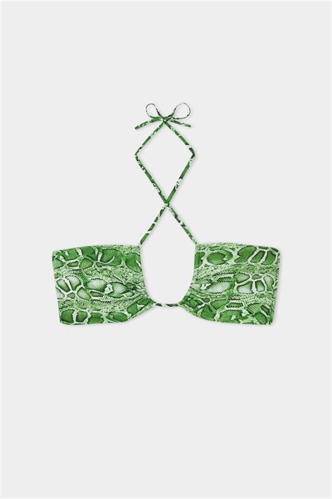 Bikini Tank Tops Vibrant Colours Patterned Styles Tezenis