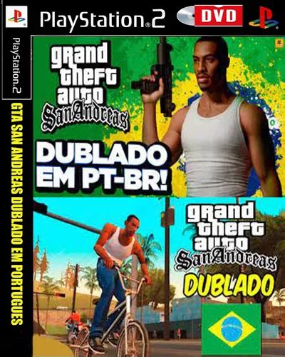 Grand Theft Auto San Andreas Audio Portugues Dublado Mercadolivre