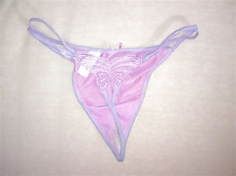Rosa Sheer Teardrop G String Thong Micro Bikini High Heels Nackte