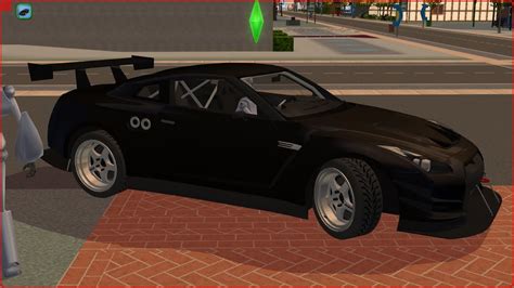 Sims Car Conversion By Vovillia Corp Nissan Gt R Specv Jcw