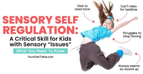 Sensory Self Regulation A Critical Skill For Kids With Sensory Issues”