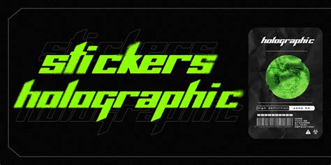 Free Holographic Stickers Free Design Resources