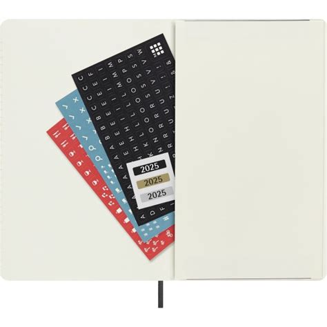 Moleskine 2025 Kalender | S | Dag | L | Sort | Lomax
