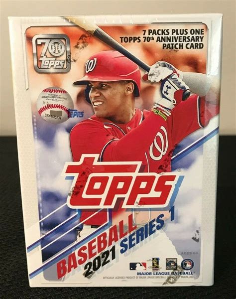 2021 Topps Series 1 Baseball Blaster Box Factory Sealed 7 Pack Mlb