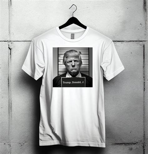 Donald Trump Mugshot Tshirt MAGA Tshirt For 45 Etsy