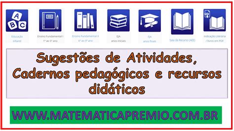 Recursos Para Criar Atividades Escolares Cadernospsi Bank Home