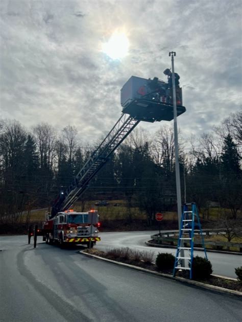 New American Flag Raised Thanks To Lionville Fire Company Station