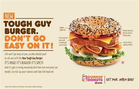 Dunkin Donuts Tough Guy Burgers And Wraps On Behance Dunkin Donuts Menu Food Dunkin Donuts