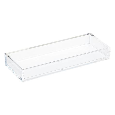 Acrylic Trays Clear Acrylic Trays The Container Store