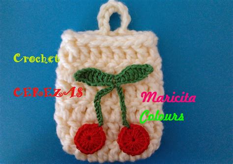 Tejidos Por Maricita Colours Crochet Ganchillo Cerezas Cherries