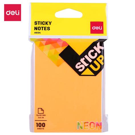 Jual Deli Memo Tempel Sticky Notes X Sheets Warna Kuning Dan