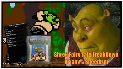 Shrek Fairy Tale Freakdown Any Speedrun Pb Top 15 In The World