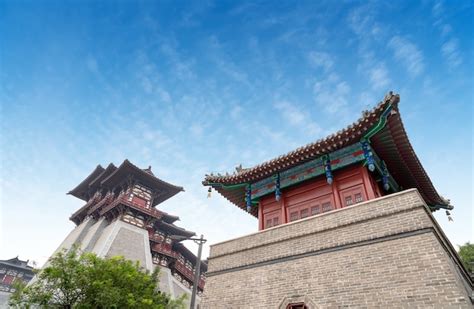 La Puerta De Yingtian Es La Puerta Sur De La Ciudad De Luoyang En Las