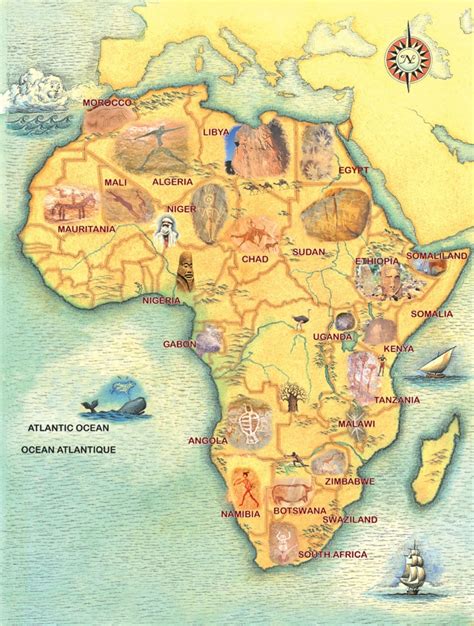 Africa-Rock-Art-Map-small - Trust For African Rock Art