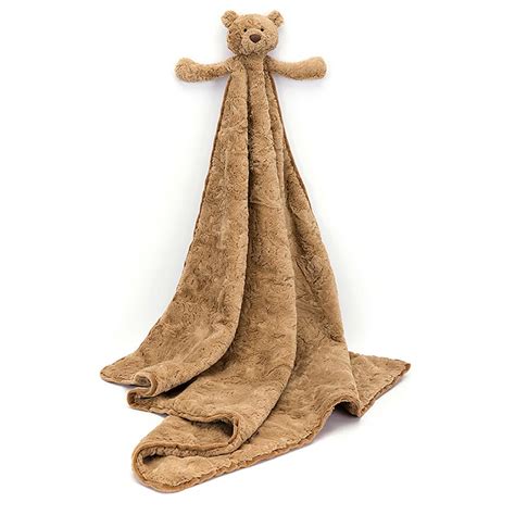 Baby Jellycat Bartholomew Bear Blankie Plushpaws Co Uk