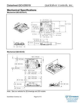 Quicksilver Controls Qci Ds Qci D Ig Pdf