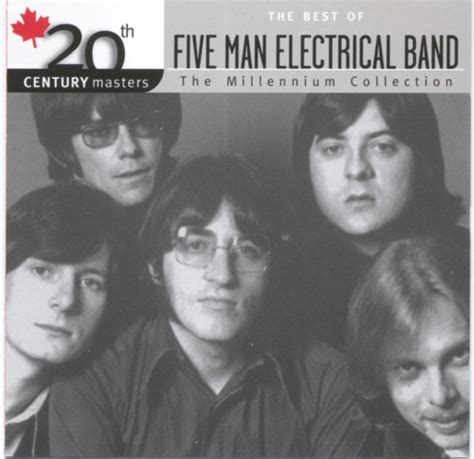 Five Man Electrical Band The Best Of Five Man Electrical Band Cd