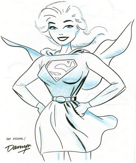 Fishermagical Thought Supergirl Sunday Art By Darwyn Cooke