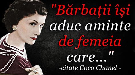 Coco Chanel Citate Pe Care Orice Femei Ar Trebui Să Le Știe Citate